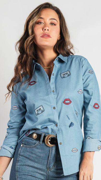 Blusa Parches